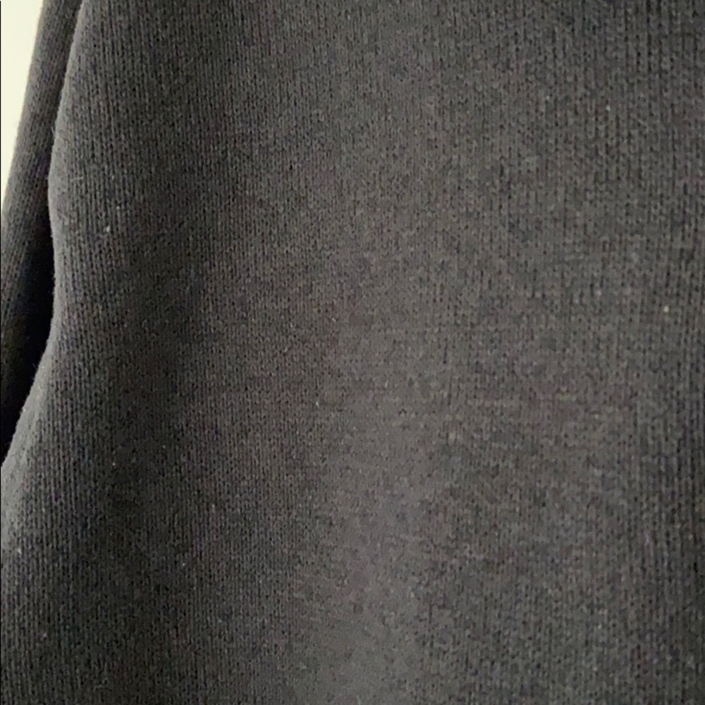 Bass Quarter Zip Sweater Deep Gray Size L - Picture 6 of 6